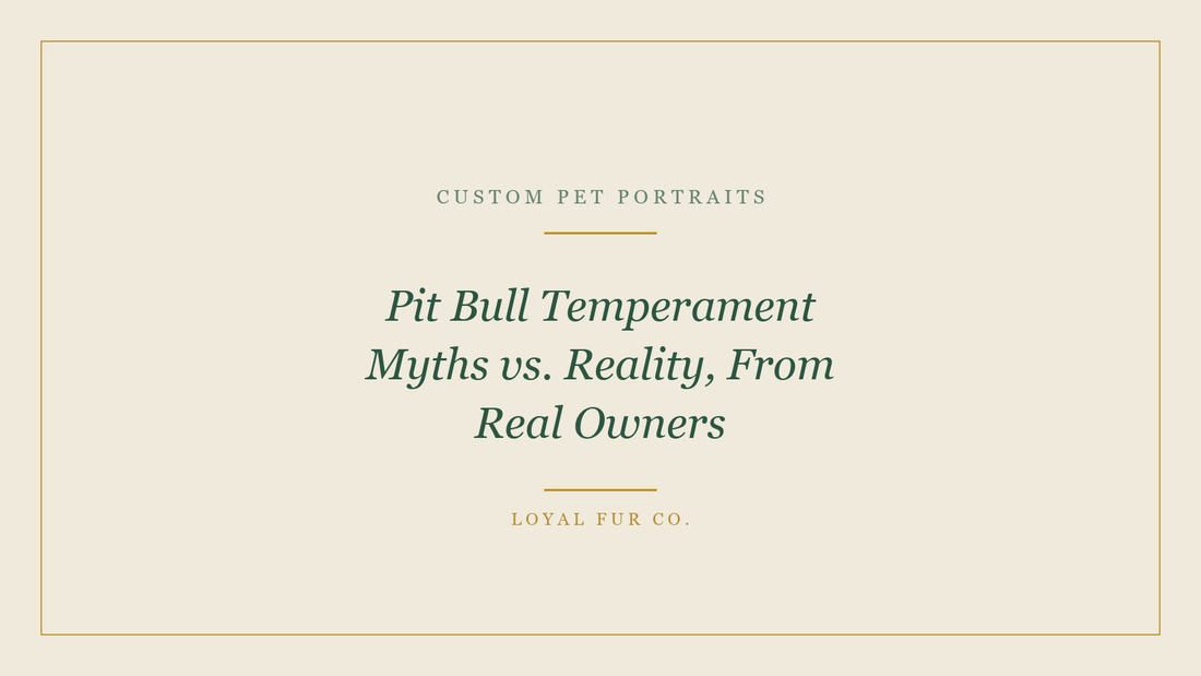 Pit Bull Temperament Myths vs. Reality, From Real Owners