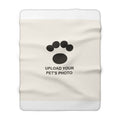 Custom Pet Portrait Fleece Blanket