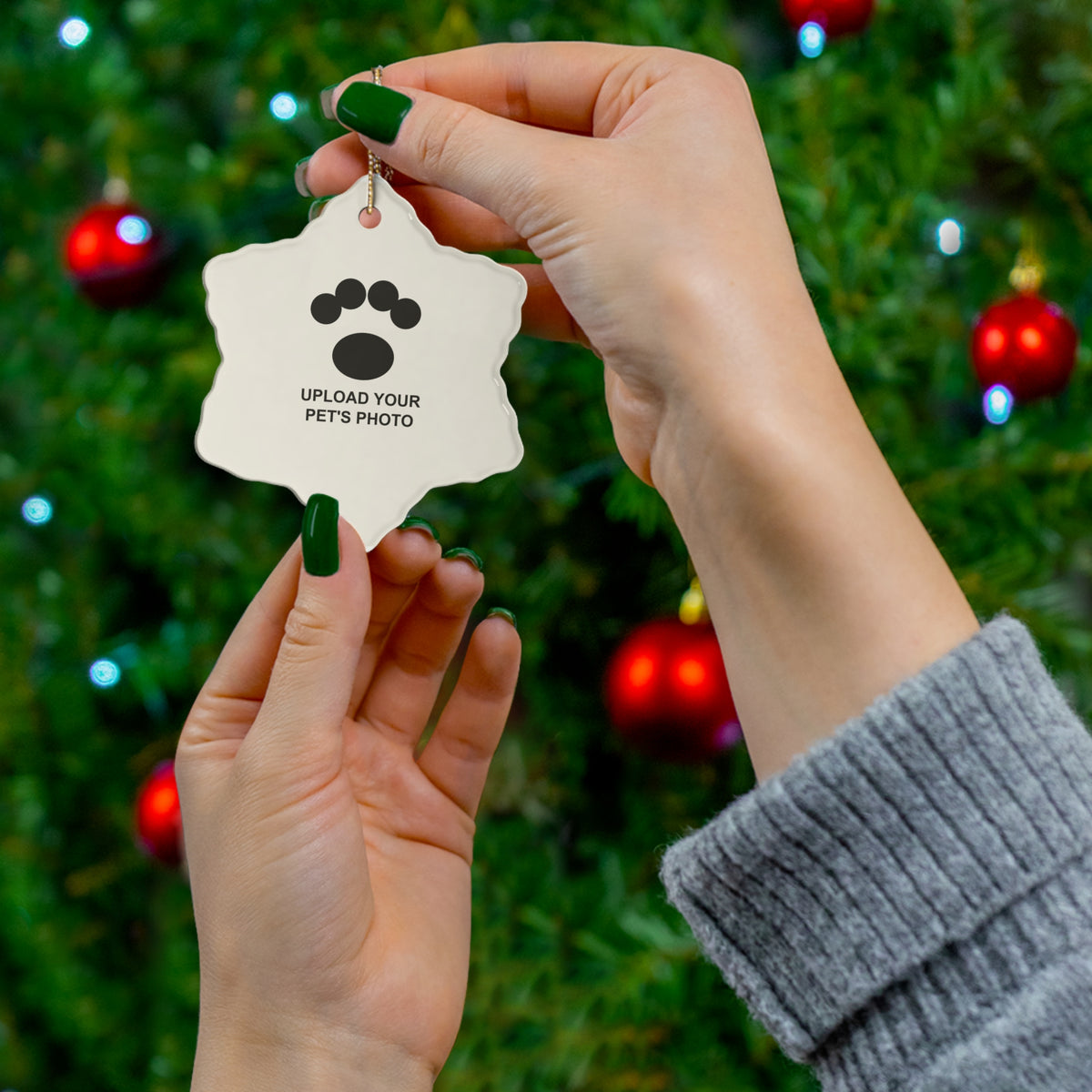 Custom Pet Portrait Ornament