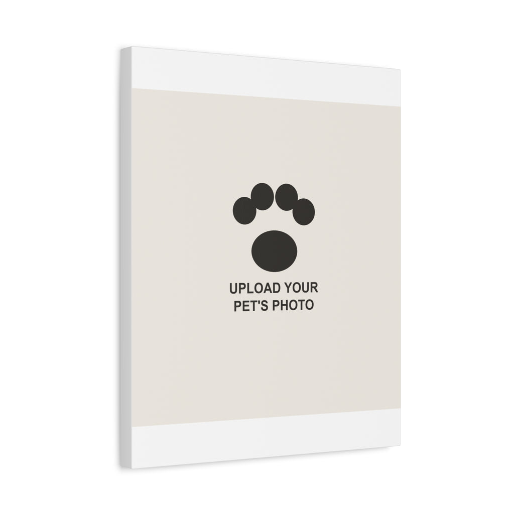Custom Pet Portrait Canvas