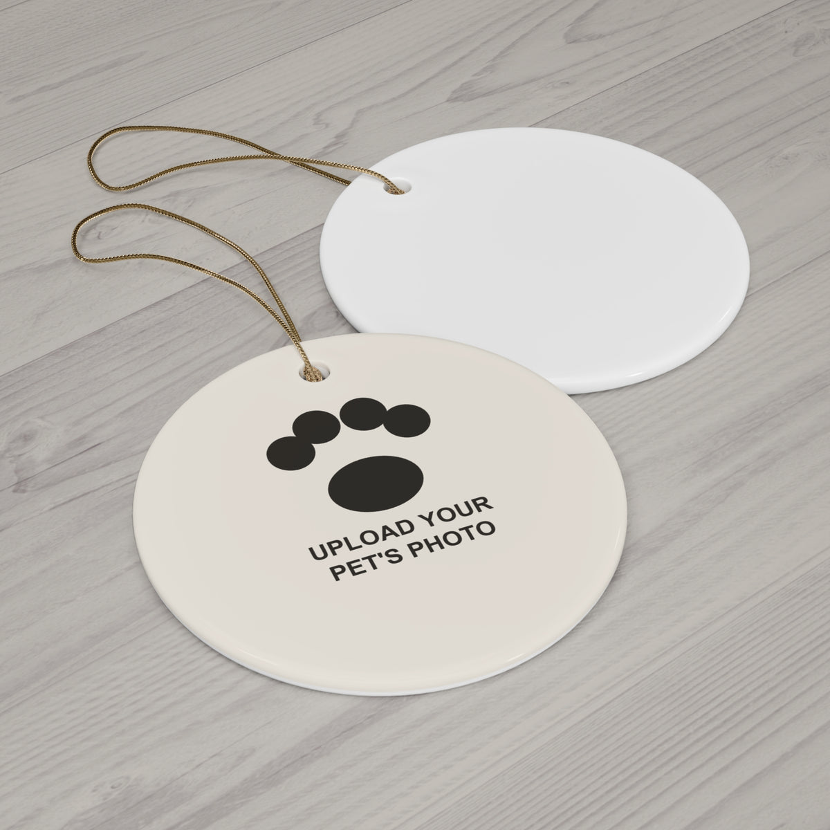 Custom Pet Portrait Ornament