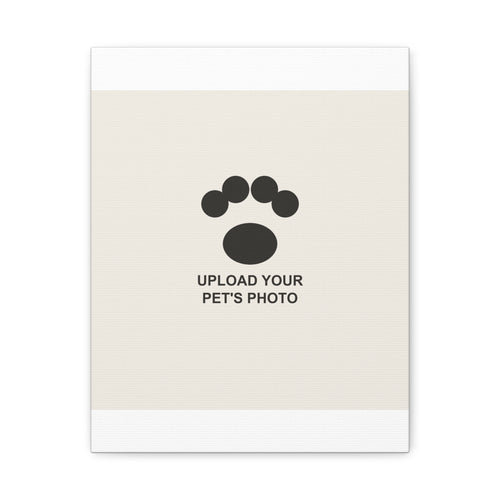 Custom Pet Portrait Canvas