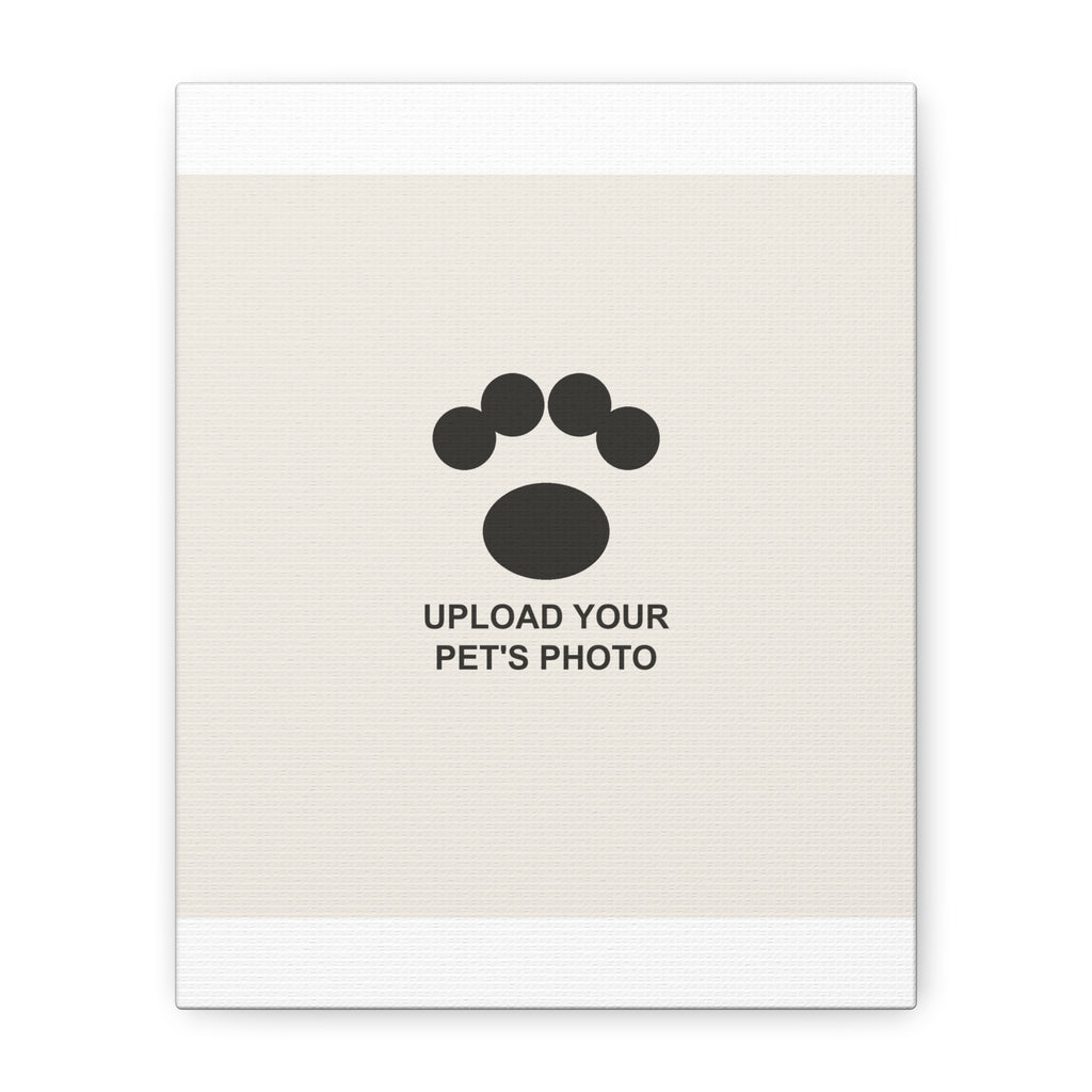 Custom Pet Portrait Canvas